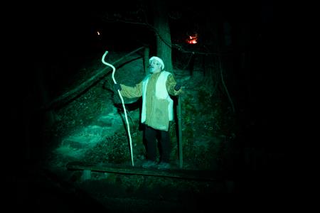 Zadnja uprizoritev predstave Božična noč v sezoni 2019-2020 20